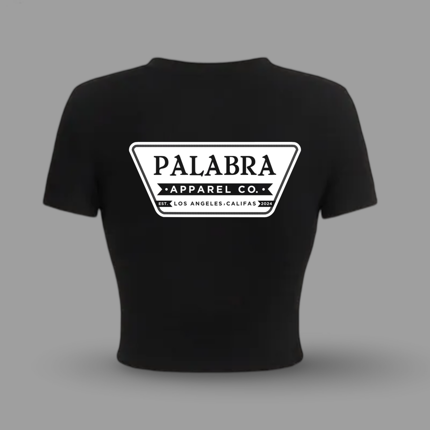 Palabra Logo Women’s Crop Top